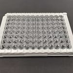 Heparin Catcher HC3 Coated - 96 well plates - 8 Well Strips on 12 x 8 frame - Clear PS- 10 Plates/pack